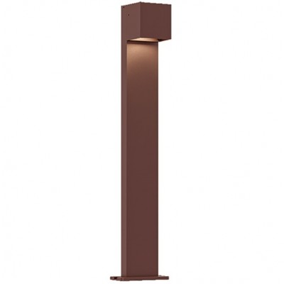 Φωτιστικό Κολωνάκι LED 9W 230V 750lm CCT 80cm Αλουμινίου Σκουριά IP65 17-05203-4